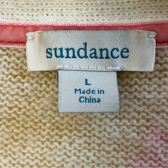 Sundance Dahlia floral yellow/pink crop cardigan - Picture 7 of 8